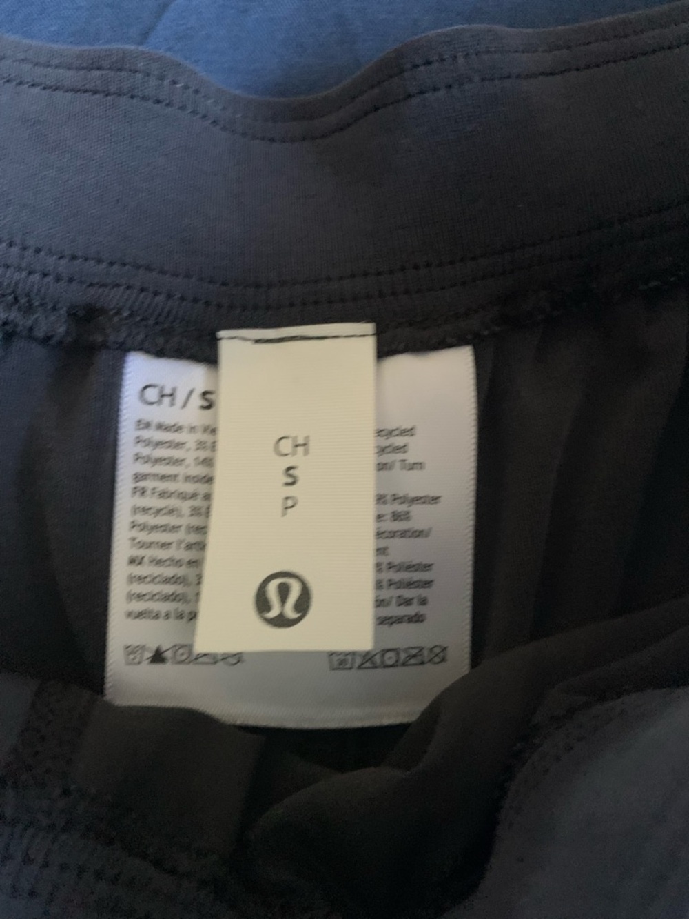 lululemon athletica Black Drapey Softstreme High Rise Black Shorts size Small - Picture 4 of 7